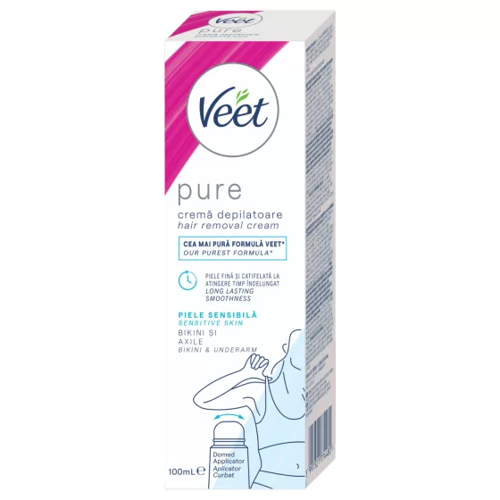Veet Pure - hair removal cream for bikini line - for sensitive skin (100 ml)