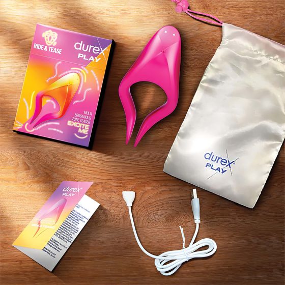 Durex Tease & Ride - Erogenous Zone Stimulator (Pink)