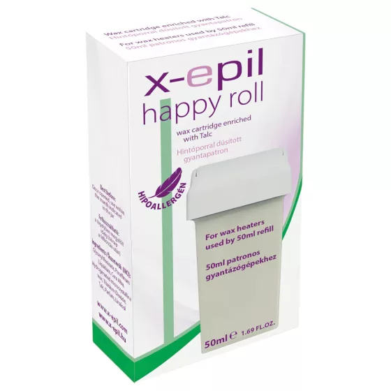 X-Epil Happy Roll - Hypoallergenic Wax Cartridge (50ml)