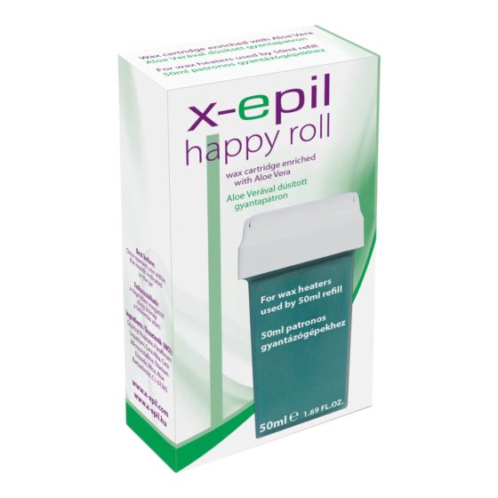 X-Epil Happy Roll - resin cartridge (50ml) - aloe vera