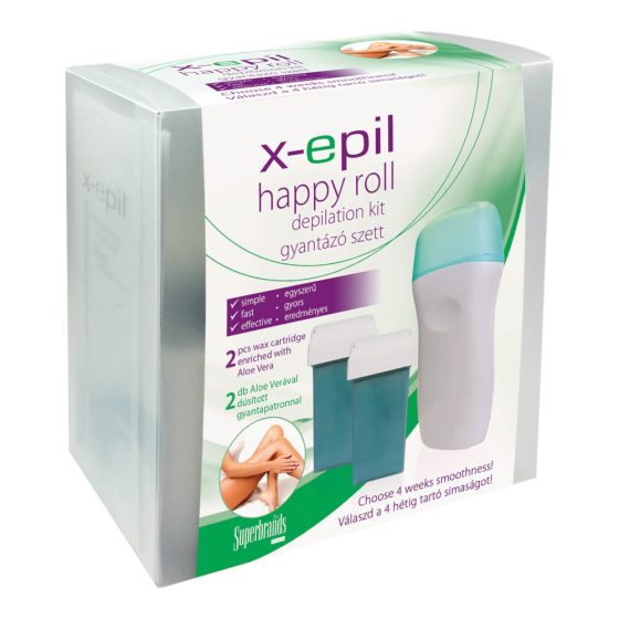 X-Epil Happy roll - waxing kit