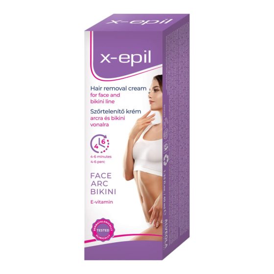 X-Epil - hair removal cream for face/bikini line (40ml)
