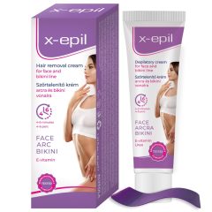 X-Epil - hair removal cream for face/bikini line (40ml)