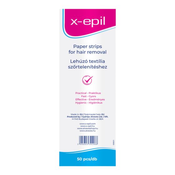 X-Epil - peel-off textile strips (50pcs)