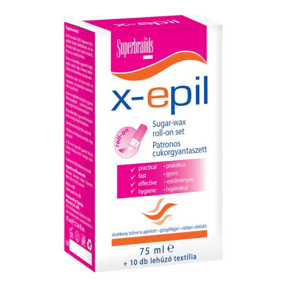 X-Epil - cartridge sugar waxing kit
