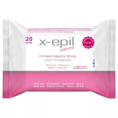 X-Epil Intimo - Intimate Wipes (20 count)