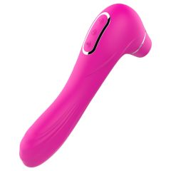   WEJOY Allen - Rechargeable Dual Vibrator for Internal & External Pleasure (Pink)