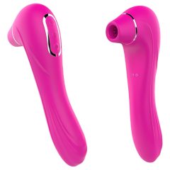   WEJOY Allen - Rechargeable Dual Vibrator for Internal & External Pleasure (Pink)