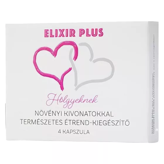 ELIXIR PLUS - Women's Dietary Supplement Capsules (4 Count)
