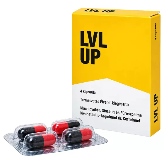 LVL UP - Natural Supplement for Men (4 Pack)