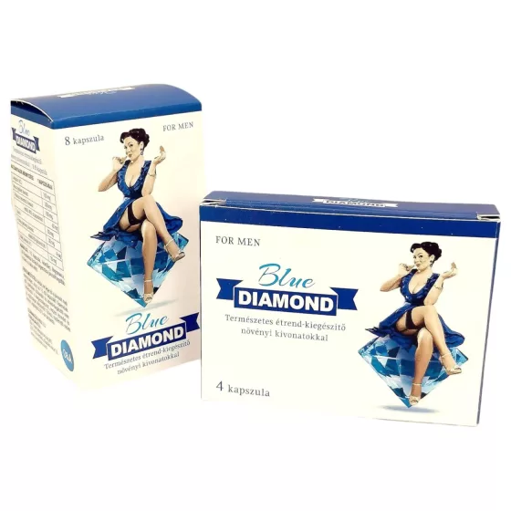 Blue Diamond - Natural Dietary Supplement for Men (8 capsules)