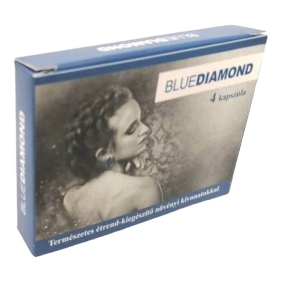 Blue Diamond For Men - dietary supplement with herbal extracts (4pcs)