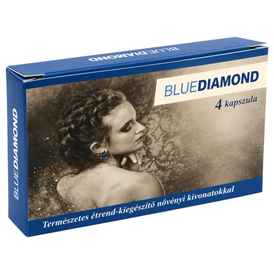 Blue Diamond - Natural Supplement for Men (4-pack)