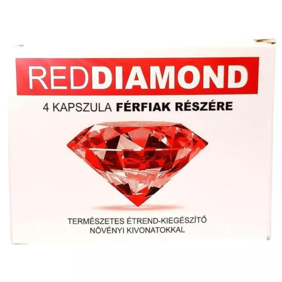Red Diamond - Natural Dietary Supplement for Men (4-pack)