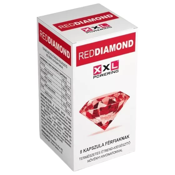 Red Diamond - Natural Dietary Supplement for Men (8 Capsules)