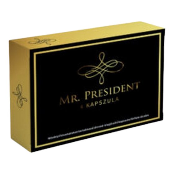 Mr. President - Nutritional Supplements for Men (4pcs)