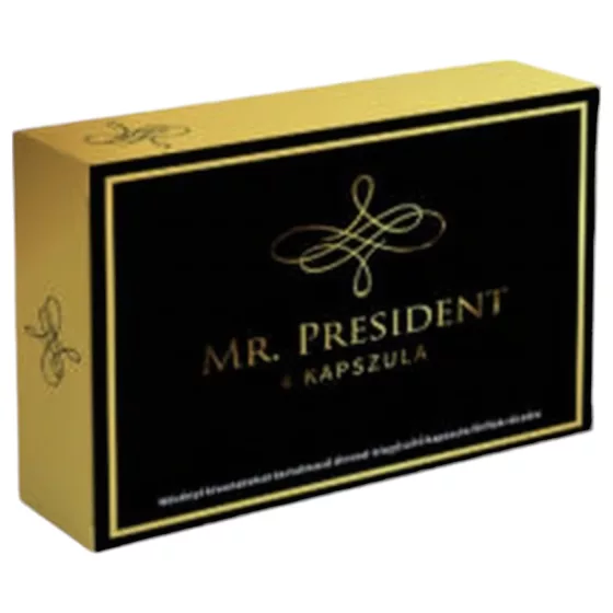 Mr. President - Men's Dietary Supplement Capsules (4-pack)