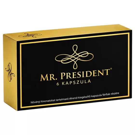 Mr. President - Men's Dietary Supplement Capsules (4-pack)