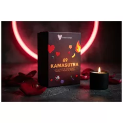  100Moments 69 Kama Sutra Challenge - Sex Position Card Game for Couples (69 Cards)