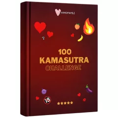   100Moments 100 Kama Sutra Challenge - Scratch-Off Book of Sex Positions for Couples
