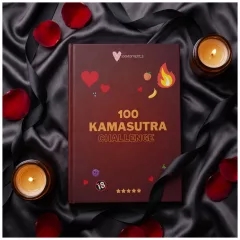   100Moments 100 Kama Sutra Challenge - Scratch-Off Book of Sex Positions for Couples
