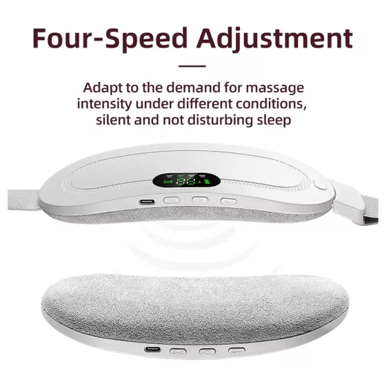 EMS Cordless Menstrual Relief Belt (White)