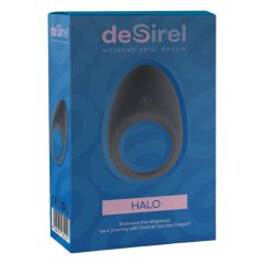 Desirel Halo - App Controlled Vibrating Penis Ring (Black)