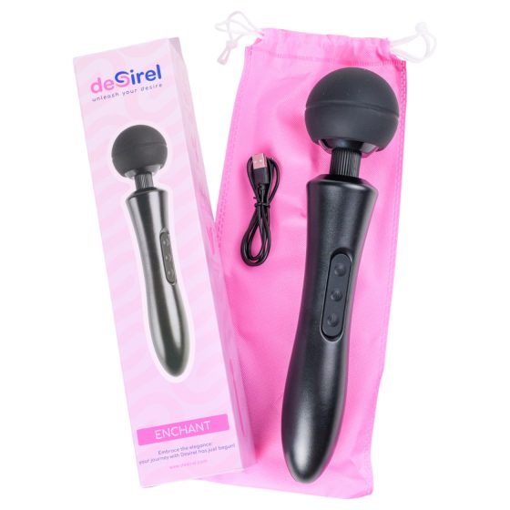 Desirel Enchant - massage vibrator (black)