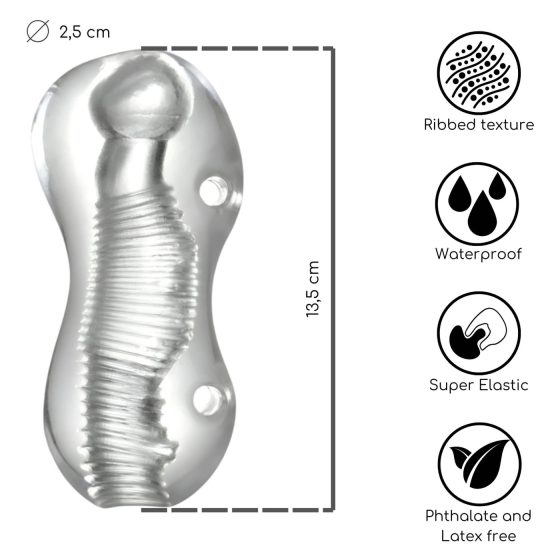 Desirel Vortex - Transparent Male Pleasure Device