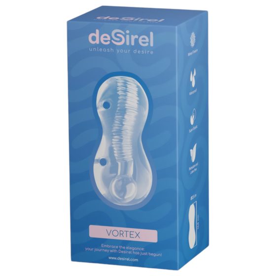 Desirel Vortex - Transparent Male Pleasure Device