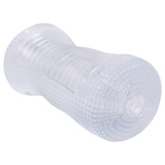   Desirel Vertigo – Ribbed Interior Masturbator (Transparent)