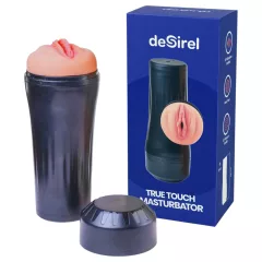   Desirel True Touch - Realistic Vibrating Stroker (Natural Black)