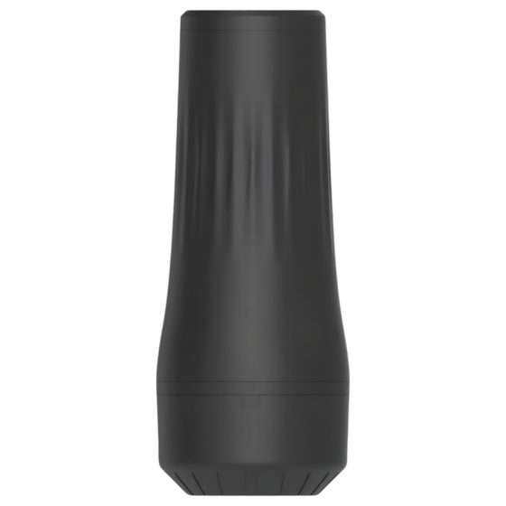Desirel True Touch - Lifelike Vibration Pleasure Sleeve (Natural-Black)