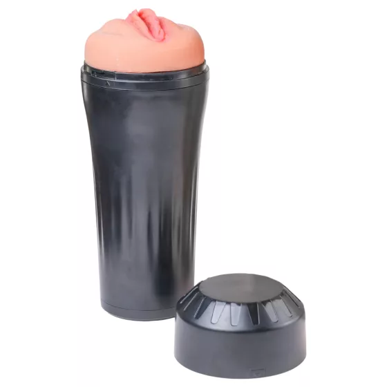 Desirel True Touch - Realistic Vibrating Stroker (Natural Black)