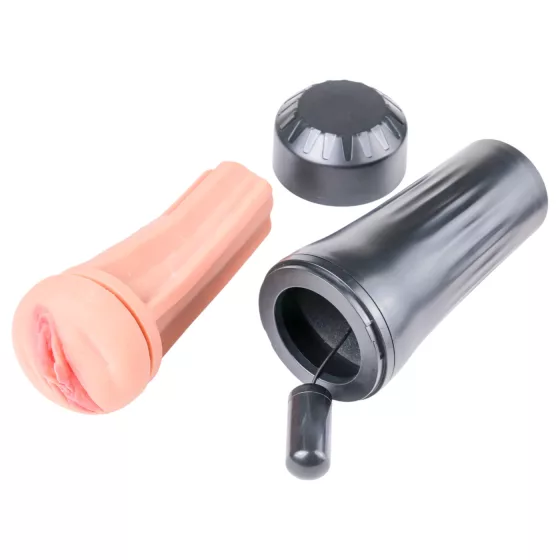Desirel True Touch - Realistic Vibrating Stroker (Natural Black)
