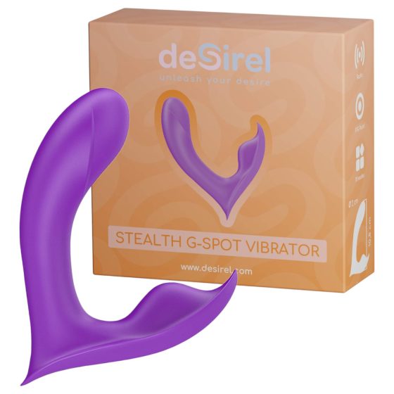 Desirel Insider - Dual-Action G-Spot & Prostate Vibrator (Purple)