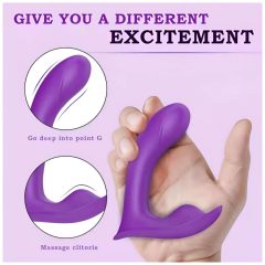   Desirel Insider - Dual-Action G-Spot & Prostate Vibrator (Purple)