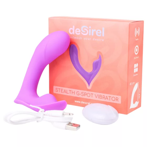 Desirel Insider - G-Spot & Prostate Vibrator (Purple)