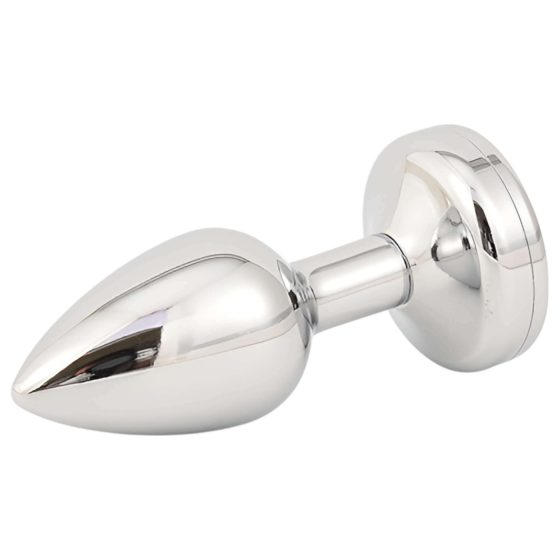 Desirel GlowPlug - Illuminating Anal Plug - Small (Silver)