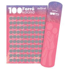   Desirel - 100 Sexy Positions Scratch-off Poster Game (Hungarian)