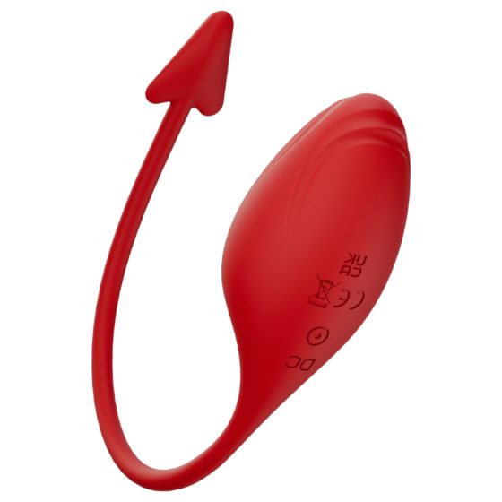 Funny Me - Vibrating Egg with Devil Horns (Red)