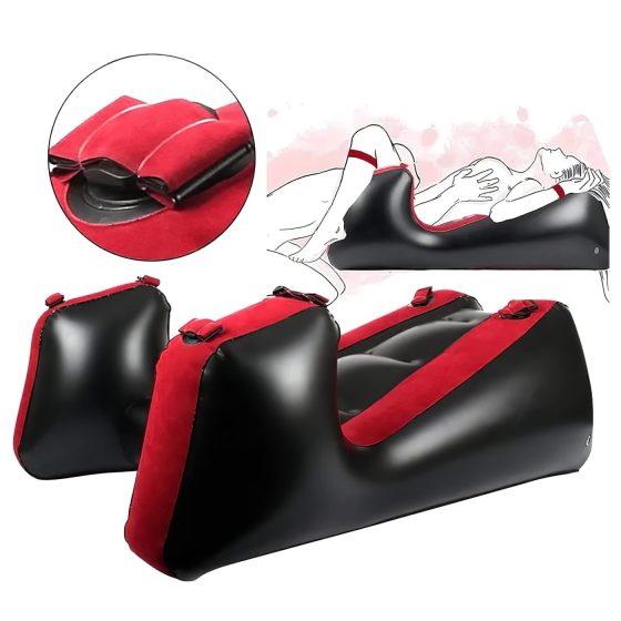 Magic Pillow - Inflatable Love Sofa (Red)