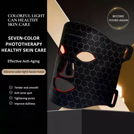 Photon Skin Rejuvenating LED Face Mask (4 Light Therapy Modes)