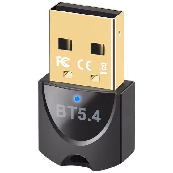 Bluetooth 5.4 USB Adapter for Up to 7 Devices