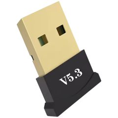 Bluetooth 5.3 USB Adapter for Up to 6 Devices