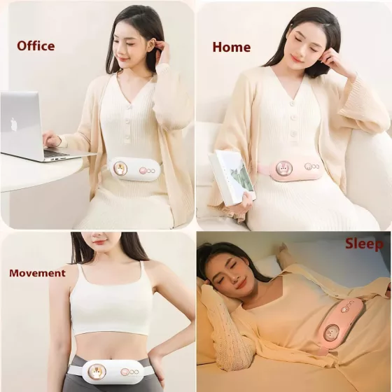 HappyPet Comfort - Menstrual Massage Belt (White)