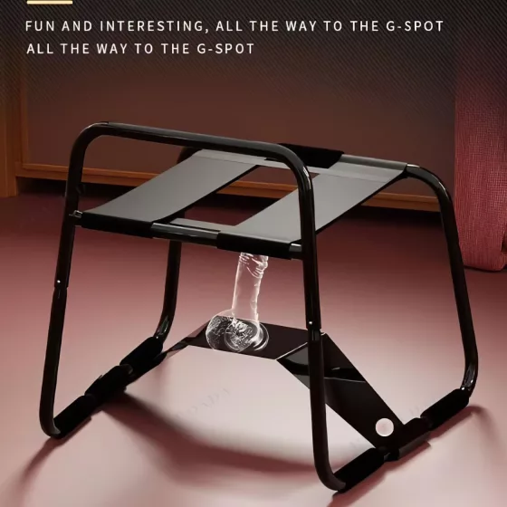 Desirel Magic Pillow - Sex chair with dildo holder (black)