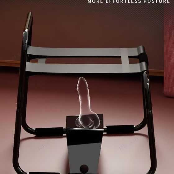 Magic Pillow – Black Pleasure Chair with Dildo Holder