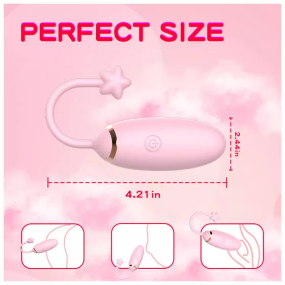 Funny Me - Smart Vibrating Egg (Pink)