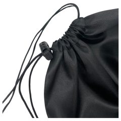 Discrete Black Toy Storage Bag
